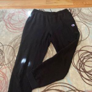 Champion boys black sweats